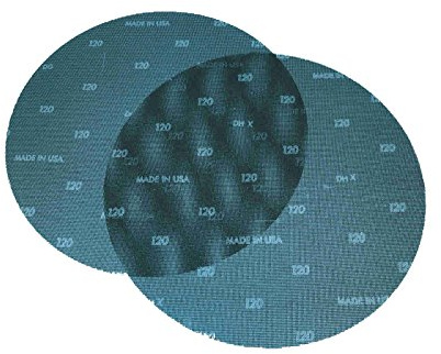 Abtec 406mm (16) Premium Heavy Duty Mesh Floor Screen Sanding Discs. Mixed Grit Pack of 4 (P60, P80) - Silicon Carbide - For Rotary Floor Sanding Machines