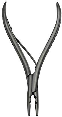 Stainless Steel Silver Hair Extension Pliers With 2 holes Multi Functional Hair Extension Tool For Hair Remove Micro Ring Loop