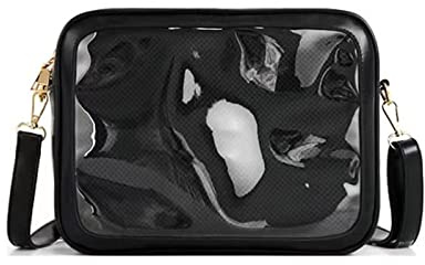 Damen Ita Messenger Bag Damen Japanischer Stil Schultertasche Mädchen Niedlich Transparent Crossbody Tasche Student Uniform Tasche, BK, Einheitsgröße