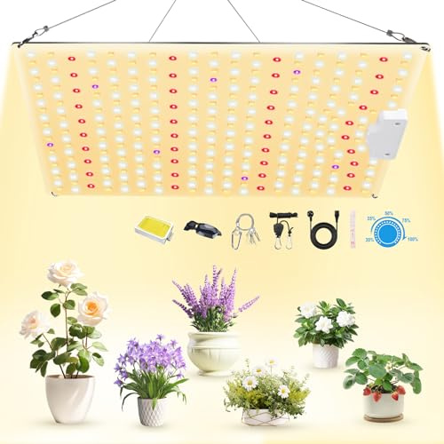 VAYALT LED växtlampa LED Grow Light lampa växtlampor fullt spektrum växtlampa Odlingslampor för hydroponik växtbelysning inomhusväxter växa blommor och grönsaker, Ekvivalent med 1000W HPS