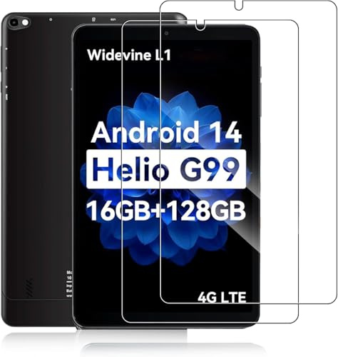 For ALLDOCUBE iPlay 60 Mini Pro 8 Inch Tablet Tempered Glass Screen Protectors - High Transparency, Bubble-Free, Scratch-Resistant, Fingerprint Resistant (Pack of 2)
