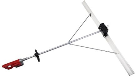 Betoniera, Lucidatrice elettrica for calcestruzzo da 150 cm, livellatrice for pavimenti, righello vibrante for malta, macchina for livellare il calcestruzzo con batteria