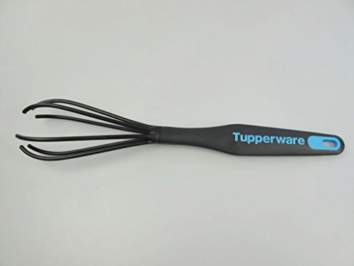 TUPPERWARE Griffbereit Rührbesen blau-schwarz D220 Schneebesen P 21072