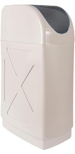 AQUAWATER 106471, Adoucisseur d'Eau Excellence 10 Litres, Anti Calcaire, Pour Maisons ou Appartements, 1 à 2 Personnes, Compatible avec Raccordement Mâle 26/34 (1), Vanne Electronique Automatique Eco