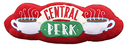 Nemesis Now Friends Central Perk - Cojín (40 cm), Color Rojo