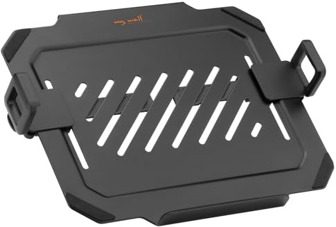 my wall HLA3L Laptop adapterhållare för bildskärmstillbehör, laptophållare, arm för bärbar dator, ergonomisk laptophylla, universellt kompatibel, VESA laptophållare