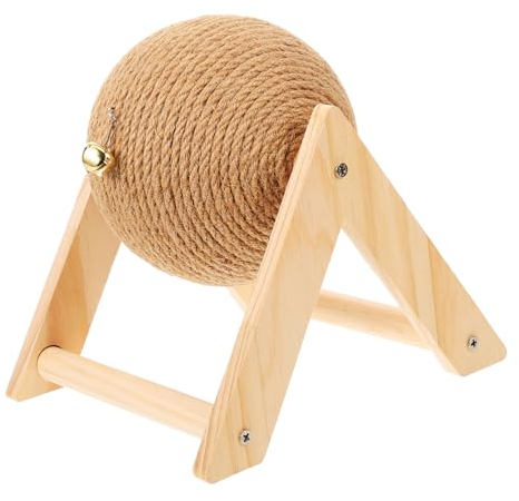SUPVOX Cat Grinding and Boredom Relief Scratch-resistant Kitten Toys Sisal Hemp