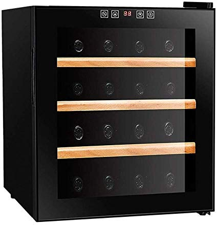 Suuim Refrigerador Multifuncional para Bodega de Vino Independiente, iluminación LED de Almacenamiento a Temperatura Constante, Enfriador/Enfriador de Vino | encimera
