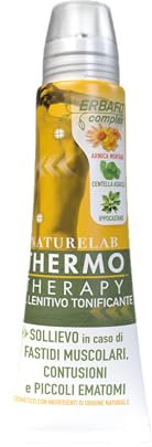 Thermo Therapy Fito Gel Lenitivo Tonificante Offre Sollievo per Fastidi Muscolari, Contusioni e Piccoli Ematomi, Tubo con Speciale Applicatore Massage Roll-On da 60ml