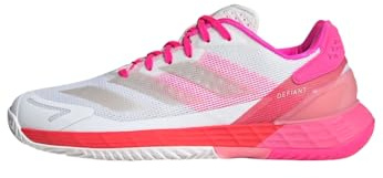 adidas Defiant Speed 2 tennisskor, textil övre, vit, Moln vit champagne träffade Lucid rosa, 38 2/3 EU