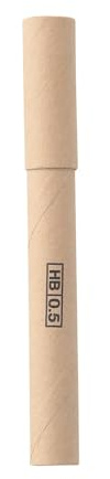 MUJI Mechanische Bleistiftminen, 0,5 mm, HB-Qualität, Standardgröße, hergestellt in Japan (HB-0,5)