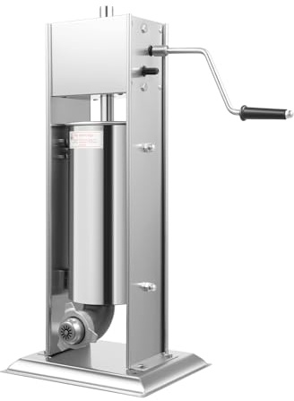 Mejuv Churros Maker Machine with 6 Interchangeable Tips, Manual Stainless Steel Dough Dispenser for Homemade or Commercial Fried Dough Treats