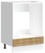 Kangmusi Oven Cabinet聽Porto Artisan Oak Engineered Wood, Brown, 854006