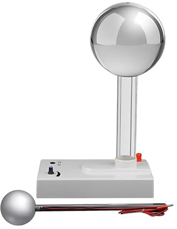 HPMCVE Générateur d'électricité Statique, Dispositif d'induction électrostatique avec Bille de décharge de 50 mm, Distance d'étincelle supérieure à 50 mm, Machine Statique d'expérimentation Physique