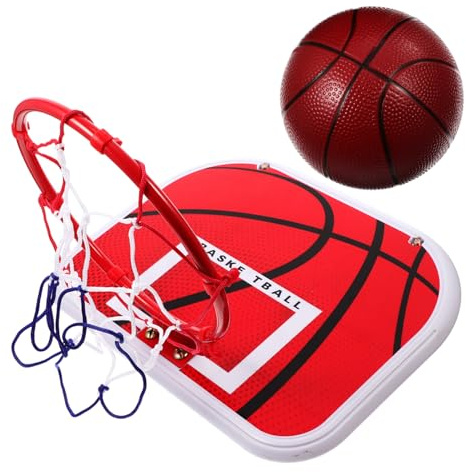 PHENOFICE Boys Indoor Hanging Basketball Frame Kleiner Basketballkorb für Jungen Robuster Basketballring mit Einfachem Transport und Platzsparender Aufbewahrung