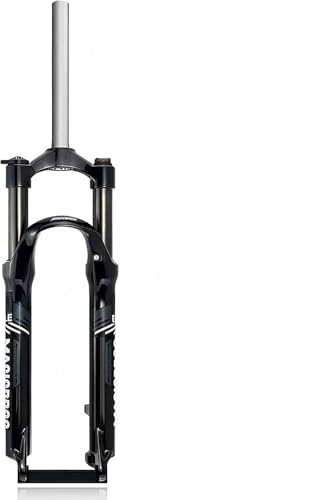 CUCKQUIC Fourche Avant de vélo à Suspension VTT 26 Pouces, débattement de 1-1/8 Pouce, Freins à Disque/V-Brake de 100 mm, Blocage Rapide 9 mm, Commande à l'épaule F,26in