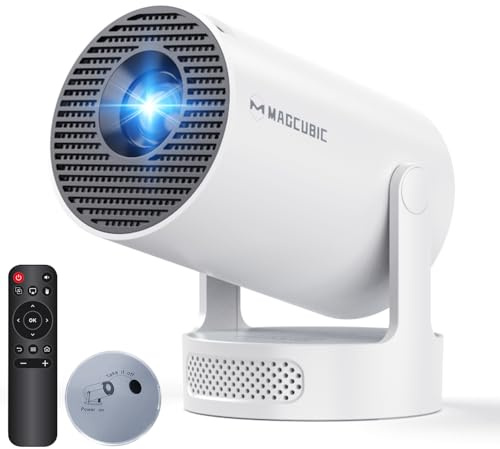 Magcubic Mini Projector 4K HY300pro+, Supports Smart Projector Android 14