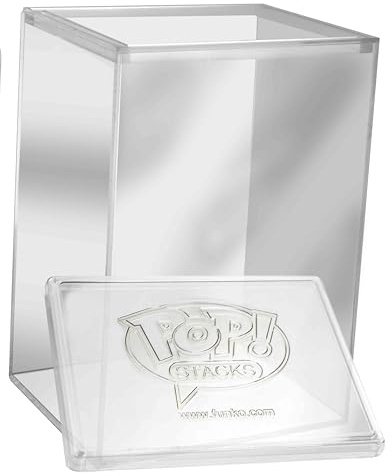 Funko POP! Protector Display Case for Vinyl Figures | Glasklare stapelbare Schutzhülle für Funko POP! Vinyl Figuren - Schützt Sammelfiguren vor Staub und Schäden