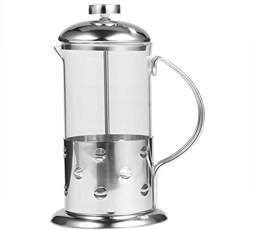 zaizai Cafetera, cafetera de Filtro Cafetera de Filtro Prensa de pistón, Prensa de Vidrio Francesa 350/600 / 800ml (600ml)