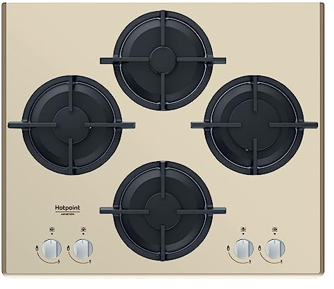 Piano cottura a gas Hotpoint: 4 fuochi, - HAGD 61S/CH