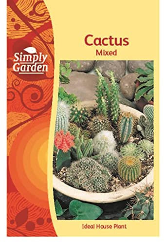 Simply Garden Cactus Mixed Seeds Grow Your Own Flowers