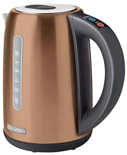 Bouilloire Électrique à Température Variable, 1.7 L Capacité, 2150W, Or Sencor SWK 7706GD