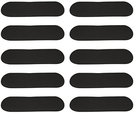 jojofuny Bequemes Fingerboard- Griff Tape 10 Stcs Langable Schwarze Schaumstofffingerplatine Aufkleber Nicht- Slip- Board- Griffb?nder für Fingerplatten Control (31 Mm* 96 Mm)