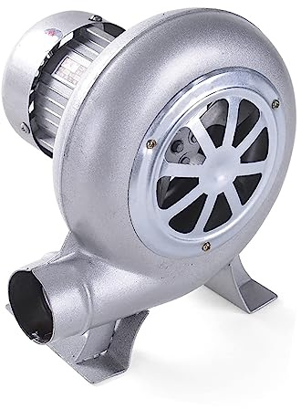 Soplador De Aire Eléctrico Centrífugo - Turbina Soplador De Castillos Hinchables, Parrilla Del Encendedor Del Carbón De La Fan, Excitador De Llama De Arranque De Fuego De Parrilla ( Size : 60W )
