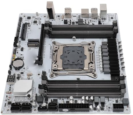 Computer-Motherboards, DDR3 LGA 2011 V3 V4 4-Kanal-Gaming-Motherboard, USB2.0 USB3.0 SATA3.0 ATX-Motherboard Unterstützt M.2 NVME Mining-Motherboard