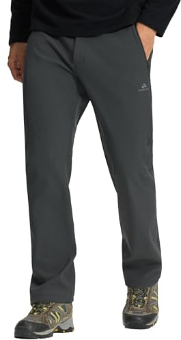 Pioneer Camp Herren Softshellhose Winter Wasserdicht – Für Wandern, Trekking & Outdoor