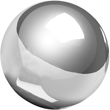 Yardwe Esfera De Acero Inoxidable Pulida Bola Reflectante para Jardín Césped Patio o Exteriores Decoración De Jardín Bola De Espejo para Exteriores Esfera Metalica