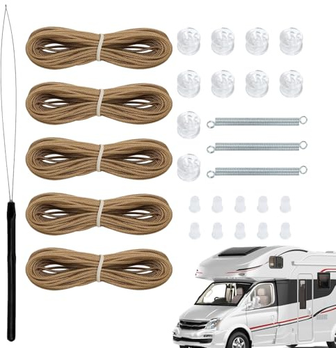 Roller Blind Repair Kit - Blind Cord Repair for Vertical Blinds | Window Blind Repair Kit, Cover Repair Kit, Blind Cord Replacement, Night Roller Blind Repair