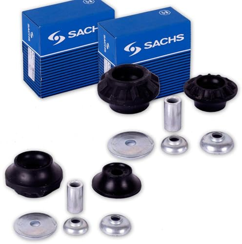 2x Sachs Federbeinlager Domlager hinten | 802377 für Golf 2 3 Jetta Vento Polo Ibiza