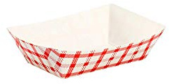 Karat Paper Food Trays Disposable [0.5 LB - 1,000 ct] Sturdy Food Boats, Leak Resistant | Ideal for Snacks, Nachos and Finger Foods