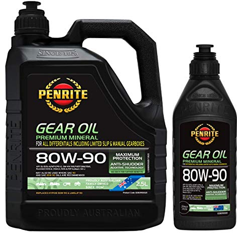 Penrite Getriebeöl 80w90 Premium Mineral API GL-5/6 MT-1 3,5 Liter