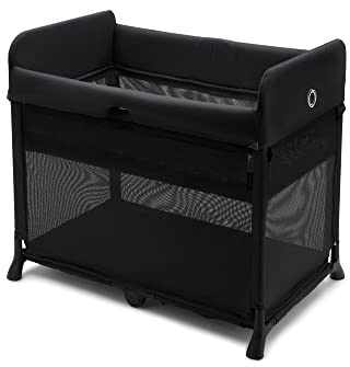 Bugaboo Stardust: Kompaktes Reisebett mit Matratze, aufklappbar in 1 Sekunde, mit Transporttasche, 0-4 Jahre, Schwarz