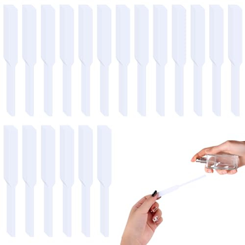 400 Piezas Papel de Perfume, Probador de Fragancias, Papel de Prueba de Perfumes, Tiras de Papel de Perfume, Papel para Aromaterapia, Papel Probador Prueba, para Aromaterapia de Perfume de Aceite