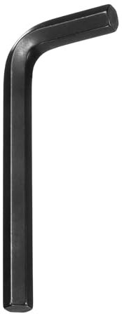 sourcing map Hex Key Wrench 3/8 45# Carbon Steel L-Shape Hexagon SAE Wrenches Repairing Tool for Home DIY Bike Motorcycle Repair, Black