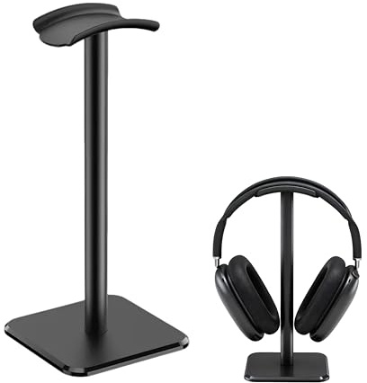 AYHYHLJZJ Support Casque pour Casque Gamer avec Base Lestée, Hauteur Réglable de 24 cm, Assemblage Rapide, Protection en TPU, Design Élégant pour Setup Gaming et Écouteurs Audio de Bureau