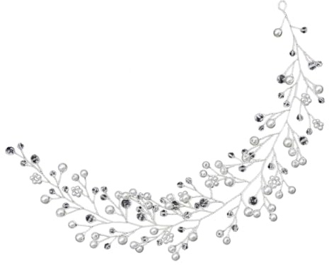 VALICLUD Bandeau de Perles pour Cheveux Accessoire de Coiffure pour Mariage Femme et Jeune Fille