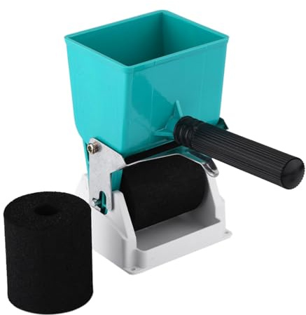 KIMISS Aplicador de Rodillo de Pegamento de 180 Ml y 320 Ml, Esparcidor Portátil de Mano de 180 y 320, Encolador Manual para Carpintería con Soporte e Interruptor de Control, Muebles de Carpintero,
