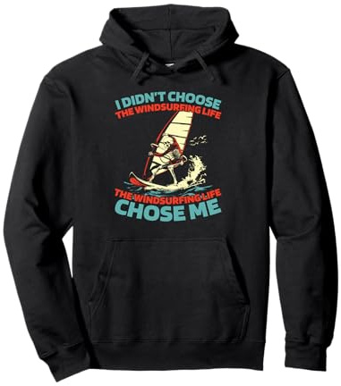 Windsurfen Windsurfer Surfbrett - Windsurfing Windsurf Pullover Hoodie