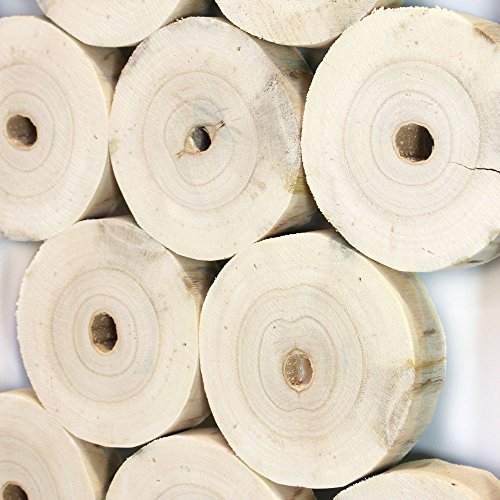 Wanddeko Wooden Circles