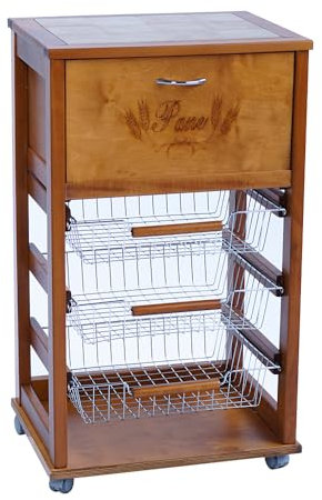 LIBEROSHOPPING.eu - LA TUA CASA IN UN CLICK Carrito frutero con Varios Acabados.