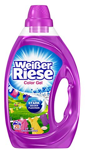 Weißer Riese Color Gel 20 lavages 1 litre