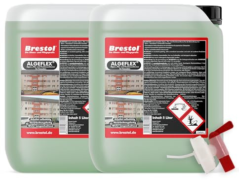 ALGEFLEX® 10 Liter Algenentferner Pilzentferner Flechtenentferner Algizid Algenex