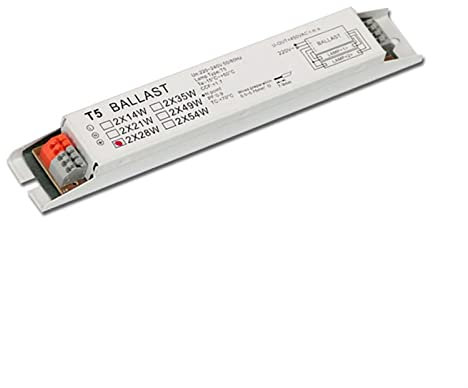 JUSTJUNFEN Ballast Électronique T5 2x14W/2x28W pour Lampe Fluorescente - 220-240V AC (Couleur : 2x28W)