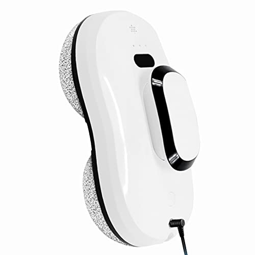 Robot Laveur de Vitre, Robot Lave Vitre Intelligent avec Fonction de Démarrage à Une Touche, Télécommande, Outil de Nettoyage Automatique Intelligent pour Vitres/carreaux Intérieurs et Extérieurs