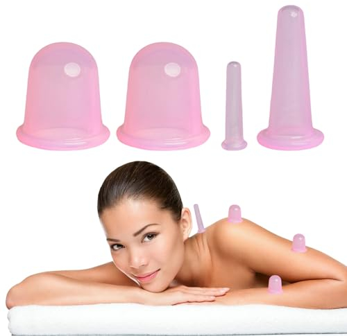 Ventosas Celulitis,4pc Ventosas Faciales,Anticelulíticas Ventosas Corporales,Copas Masaje Celulitis,Ventosas Masaje,Ventosa Celulitis Silicona,Ventosas Vacío Silicona Anti Celulitis Ventosas Cuidado