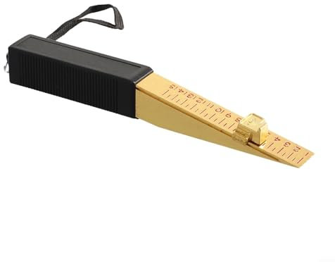 Portable and Lightweight Door Gap Measuring Tool, 115mm Size, Vernier Design